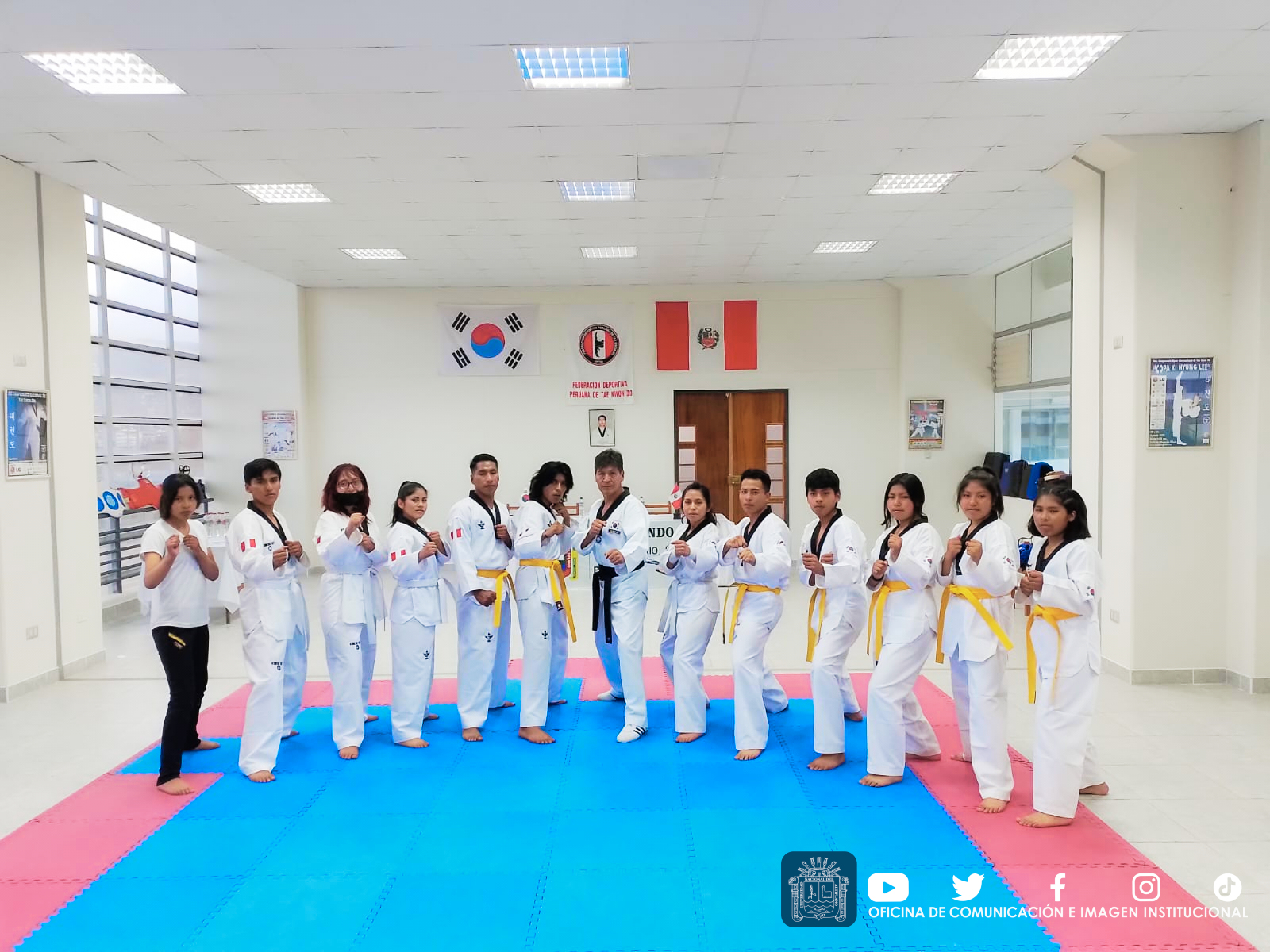 Se realizó la ceremonia de clausura de ciclo de vacaciones útiles de Taekwondo 2023