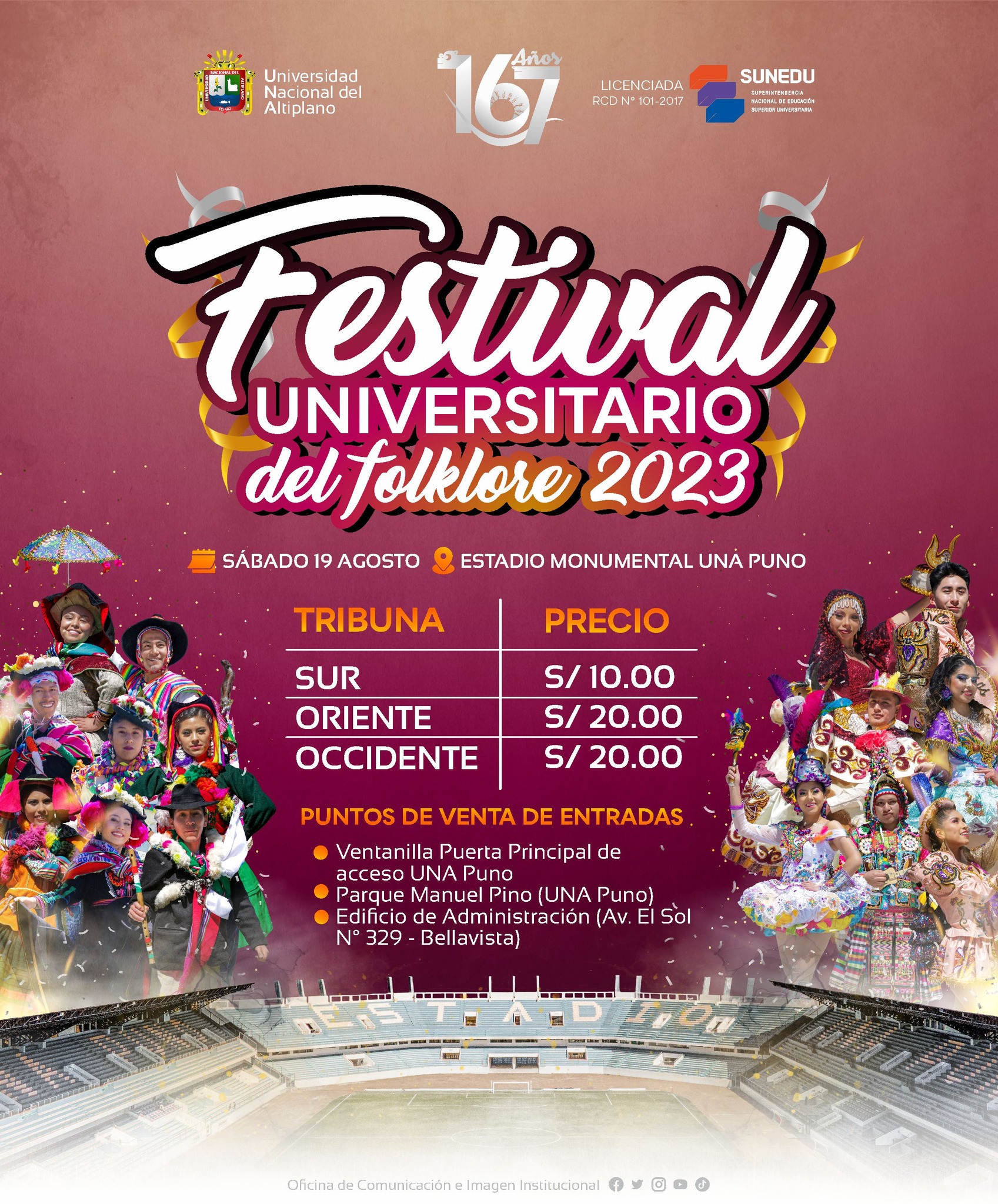 Festival Universitario Del Folklore 2023